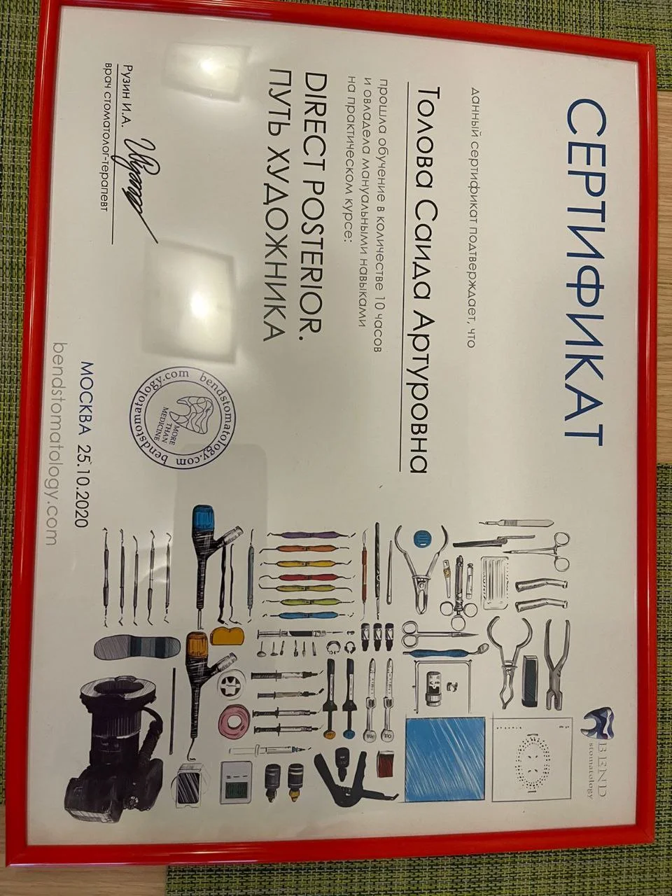 Толова Саида Артуровна