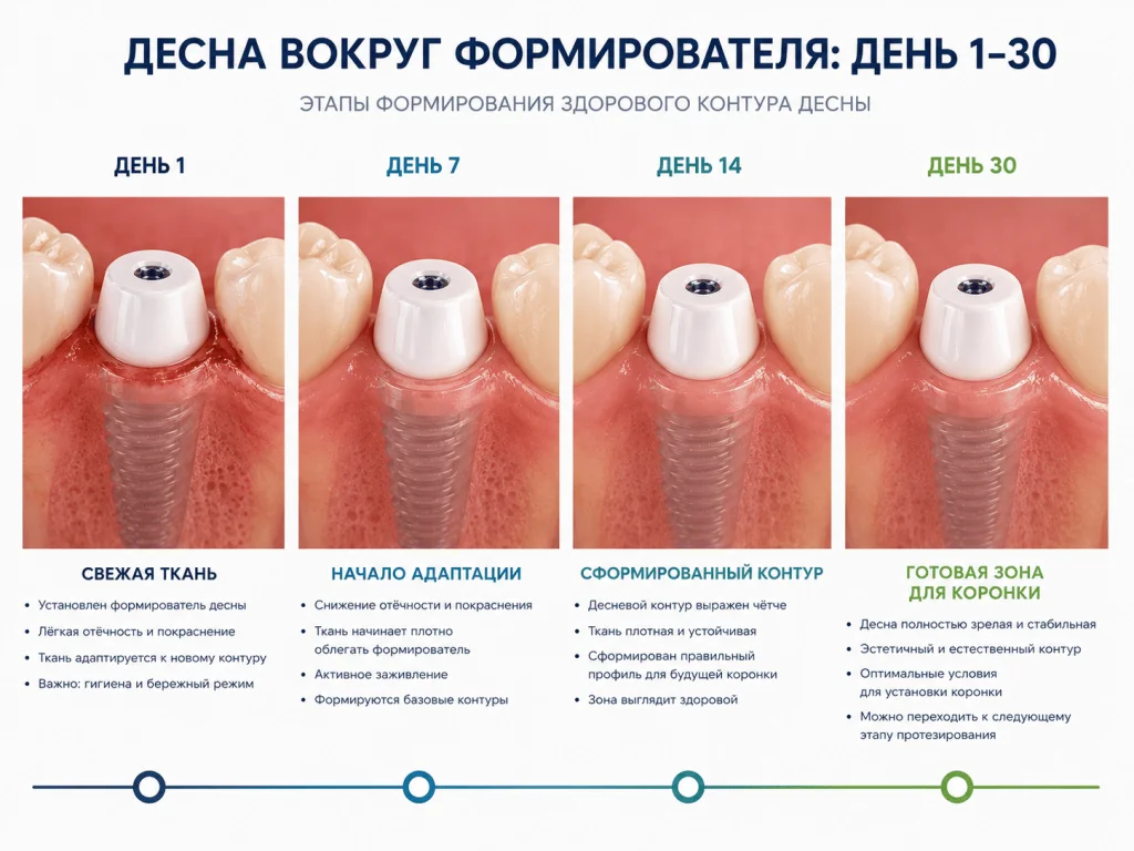 Десна вокруг формирователя Десна вокруг формирователя