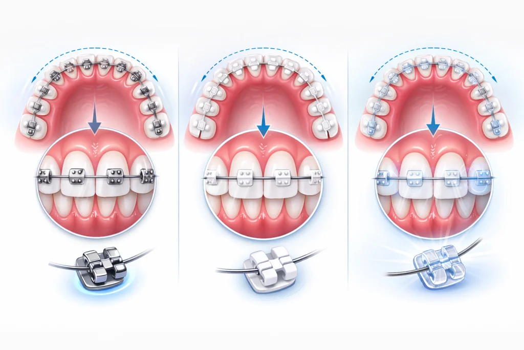 Вестибулярные брекеты лечение